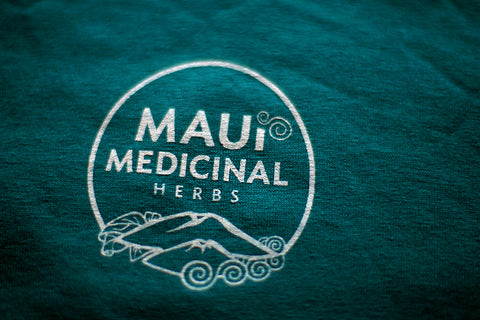 WOMENS SUPER SOFT MAUI MEDICINAL V NECK TEE SHIRT