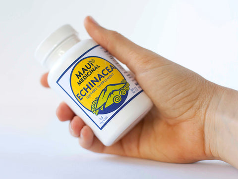 Echinacea Purpurea Organic Root 90 Veggie Caps - 380 mg per capsule