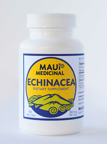 Echinacea Purpurea Organic Root 90 V-Caps - 380 mg per capsule