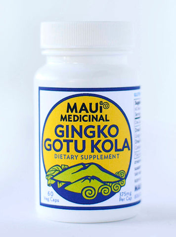 Ginkgo + Gotu Kola 90 Vcaps - 375 mg per capsule