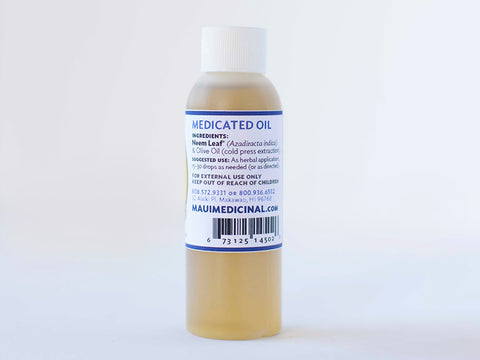 Neem Oil 2oz. "Mauifarmacy Grown" USA