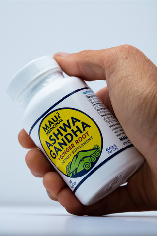 ASHWAGANDHA Plus GINGER 90 Veggie Capsules - 400 mg per capsule