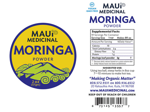 Moringa Powder 2oz (Organic)