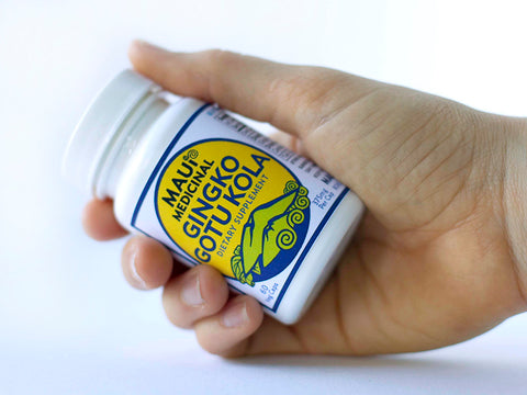 Ginkgo + Gotu Kola 60 Vcaps - 375 mg per capsule