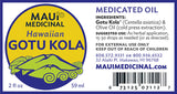 Gotu kola Oil 2oz "Mauifarmacy Grown" USA