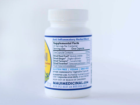 Noni Plus = Energized Noni Quality Blend 60 - 375 mg Vcaps