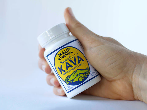 HAWAIIAN KAVA® 60 Veggie Capsules - 520 mg per capsule