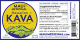 HAWAIIAN KAVA® 60 Veggie Capsules - 520 mg per capsule