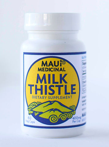 Milk Thistle 60 Veggie Capsules - 400 mg per capsule