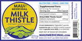 Milk Thistle 60 Veggie Capsules - 400 mg per capsule